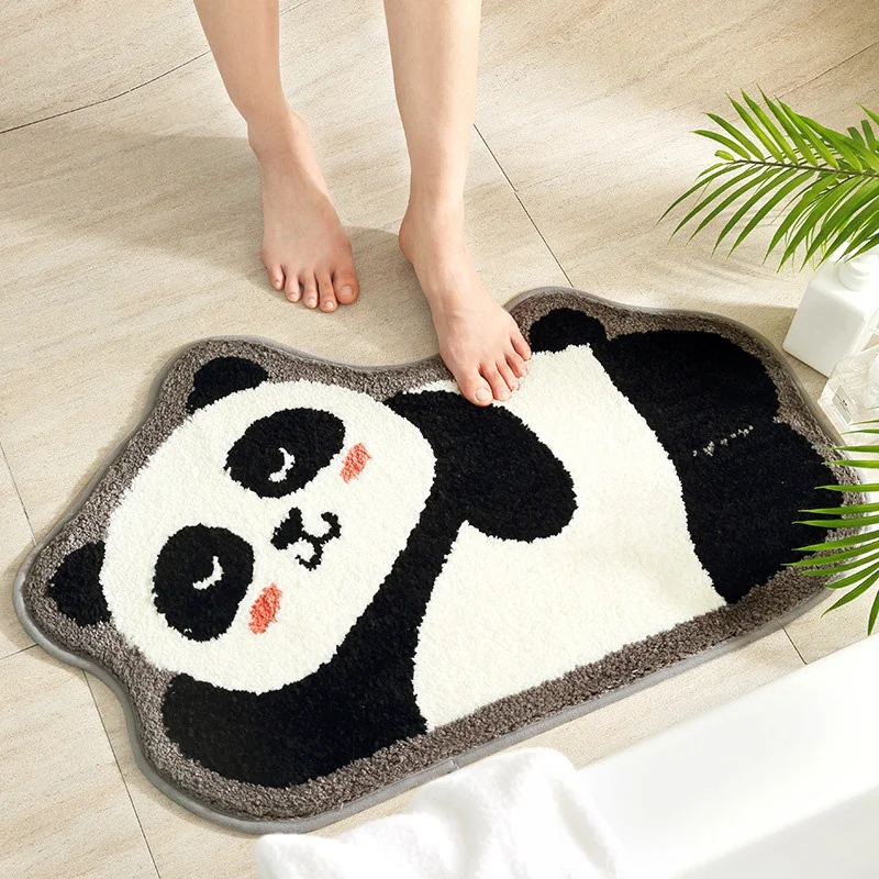 Panda Shape Microfiber Bath Mat Super Soft Absorbent Bathroom Door Mat Rug Bedroom Kitchen Non-Slip Floor Mat
Panda Shape Microfiber Bath Mat Super Soft Absorbent Bathroom Door Mat Rug Bedroom Kitchen Non-Slip Floor Mat