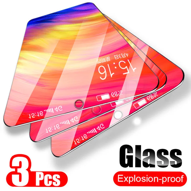 Закаленное стекло для Xiaomi Redmi Note 7 6 5 8 Pro 6A Защитное Xiao mi 9 A2 lite Защитная пленка