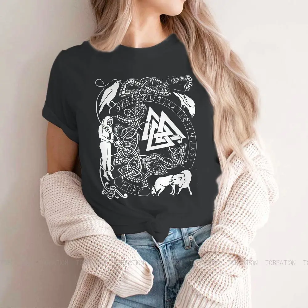 Woden Graphic TShirt Valknut Printing Tops 4XL 5XL Leisure T Shirt Girl Tee Special Gift Clothes
Woden Graphic TShirt Valknut Printing Tops 4XL 5XL Leisure T Shirt Girl Tee Special Gift Clothes