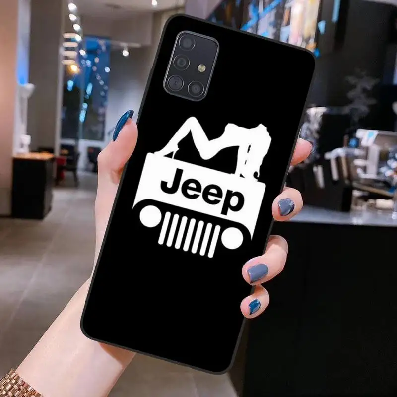 KPUSAGRT jeep girl Мягкий чехол для телефона Samsung S20 plus Ultra S6 S7 edge S8 S9 S10 5G lite 2020|Бамперы| |