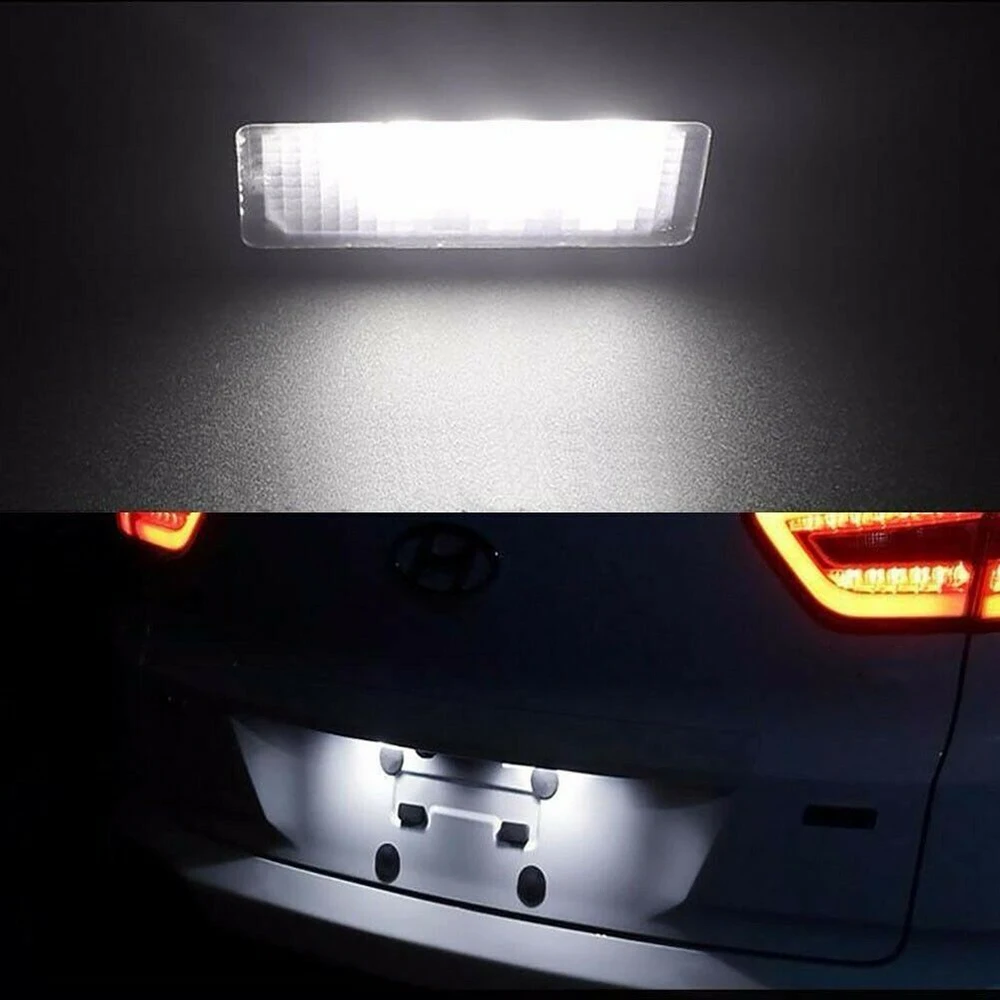 Bevinsee 2pcs LED License Number Plate Light For BMW 3 Series E46 4D 98-03 ERROR FREE Car License Plate Lamp
Bevinsee 2pcs LED License Number Plate Light For BMW 3 Series E46 4D 98-03 ERROR FREE Car License Plate Lamp
