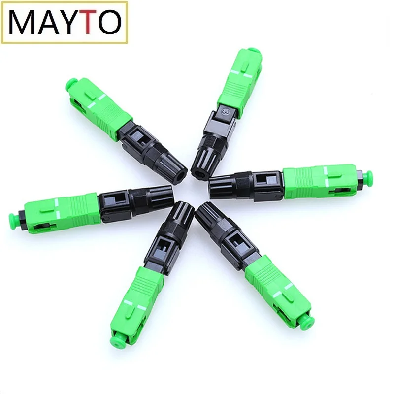 100PCS SC APC single-mode fiber Optic SC quick connector FTTH SC Connector Free Shipping
100PCS SC APC single-mode fiber Optic SC quick connector FTTH SC Connector Free Shipping
