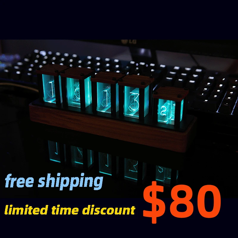 Цифровые часы Nixie Tube, светодиодные часы RGB, электронный календарь, различные режимы отображения, «сделай сам», настольное украшение в стиле к...
Цифровые часы Nixie Tube, светодиодные часы RGB, электронный календарь, различные режимы отображения, «сделай сам», настольное украшение в стиле к...