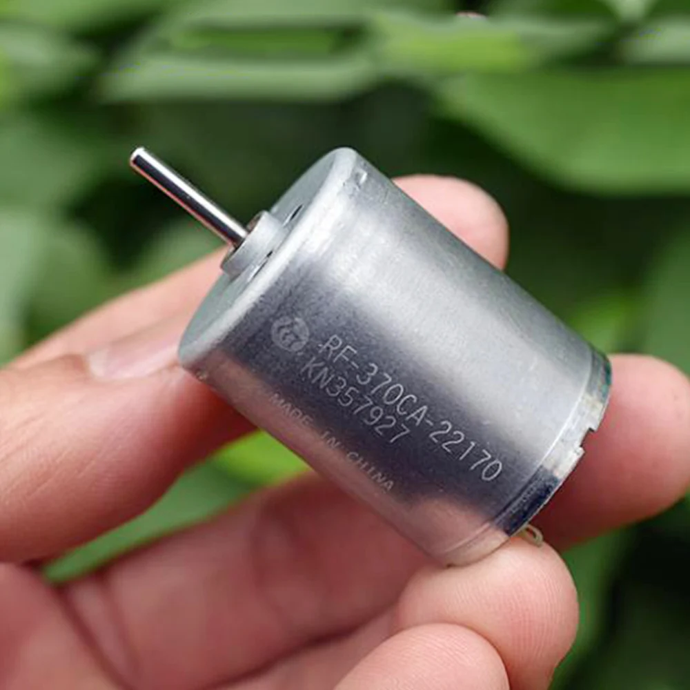 Mabuchi RF-370CA-22170 Micro mini motor DC 6V 6000RPM precious metal brush 370 Electric Machinery DIY RC ship model car motor
Mabuchi RF-370CA-22170 Micro mini motor DC 6V 6000RPM precious metal brush 370 Electric Machinery DIY RC ship model car motor