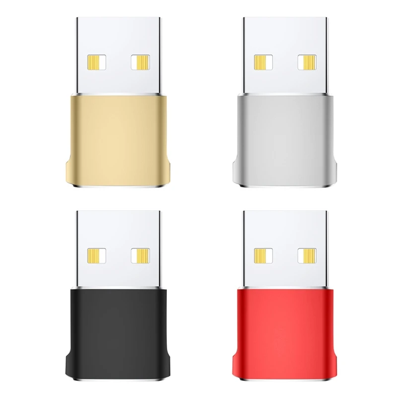 Mini Aluminum Alloy Shell USB Maleto Type-C Female Gen1 USB2.0 Adapter Converter Y4UE
Mini Aluminum Alloy Shell USB Maleto Type-C Female Gen1 USB2.0 Adapter Converter Y4UE