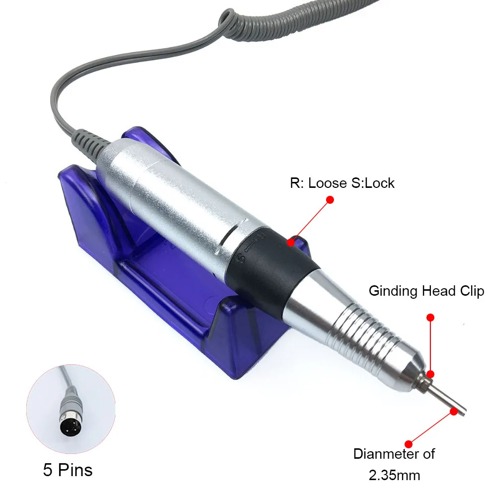 RainSolid 35000RPM Electric Nail Drill Machine Apparatus Sets For Manicure Pedicure kit Electric Nail File With Cutter Nail Tool
RainSolid 35000RPM Electric Nail Drill Machine Apparatus Sets For Manicure Pedicure kit Electric Nail File With Cutter Nail Tool