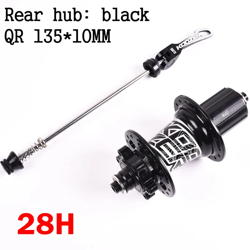 Koozer XM490 hub 4 bearing mountain bike hub rear disc brake hub mountain bike hub rear front 100mm rear135/142mm 28 32 36 holes
Koozer XM490 hub 4 bearing mountain bike hub rear disc brake hub mountain bike hub rear front 100mm rear135/142mm 28 32 36 holes