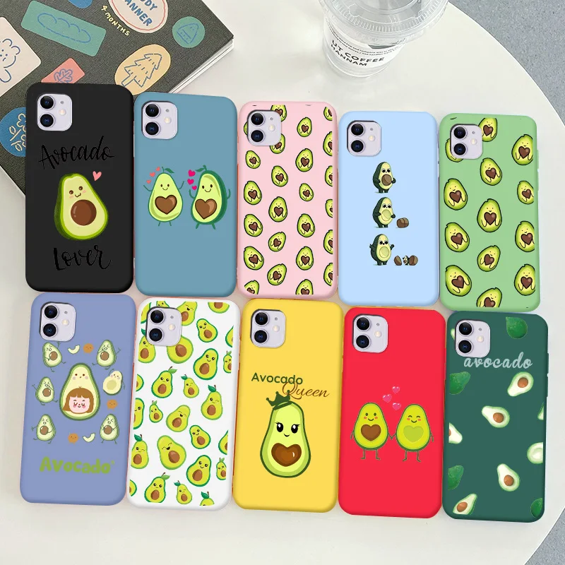 Avocado Phone Case For IPhone 11 Pro Max Cute Soft Silicone Back Cover For iphone 11 Candy TPU Soft Back Cover
Avocado Phone Case For IPhone 11 Pro Max Cute Soft Silicone Back Cover For iphone 11 Candy TPU Soft Back Cover
