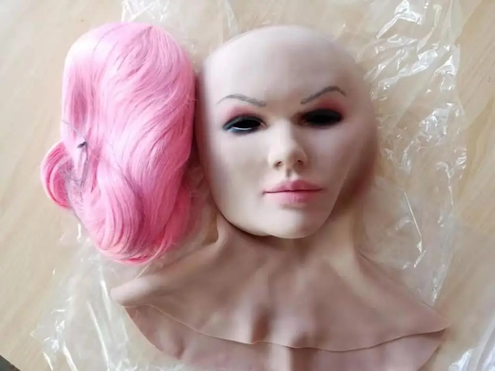 6G Catherine Head Mask For Crossdresser Drag Queen Transgender Realistic Soft Silicone Female Mask for Masquerade Halloween Mask
6G Catherine Head Mask For Crossdresser Drag Queen Transgender Realistic Soft Silicone Female Mask for Masquerade Halloween Mask