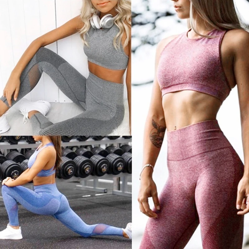 New Women's Fashion Printing Sports Suits Sleeveless Tank Top Slim 2 Piece 2020 High Waisted Leggings Two Pieces Set Sport Suits
New Women's Fashion Printing Sports Suits Sleeveless Tank Top Slim 2 Piece 2020 High Waisted Leggings Two Pieces Set Sport Suits