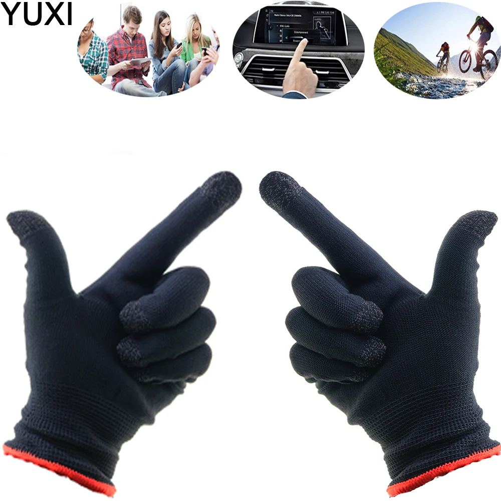 1 pair for PUBG Sweat Proof Non-Scratch Knitted Gloves Outdoor Sports Skin-friendly Hand Accessories Hand Cover Game Controlle
1 pair for PUBG Sweat Proof Non-Scratch Knitted Gloves Outdoor Sports Skin-friendly Hand Accessories Hand Cover Game Controlle
