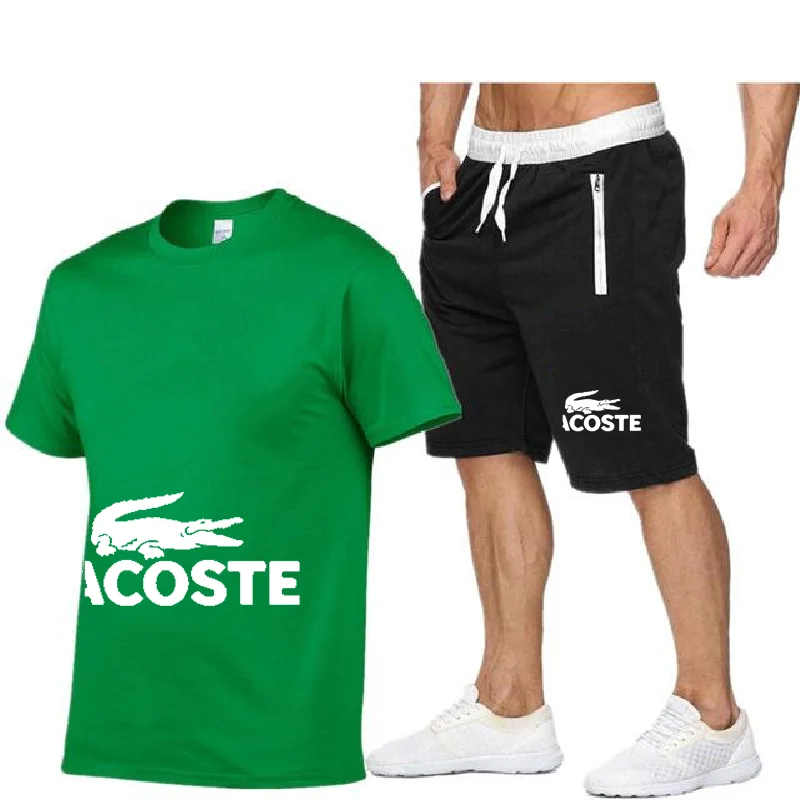 Men's T-shirt And Shorts Sportswear Running Track Suit Basketball Football Outfit Summer Mesh Breathable Fabric 2 Piece Set 2021
Men's T-shirt And Shorts Sportswear Running Track Suit Basketball Football Outfit Summer Mesh Breathable Fabric 2 Piece Set 2021