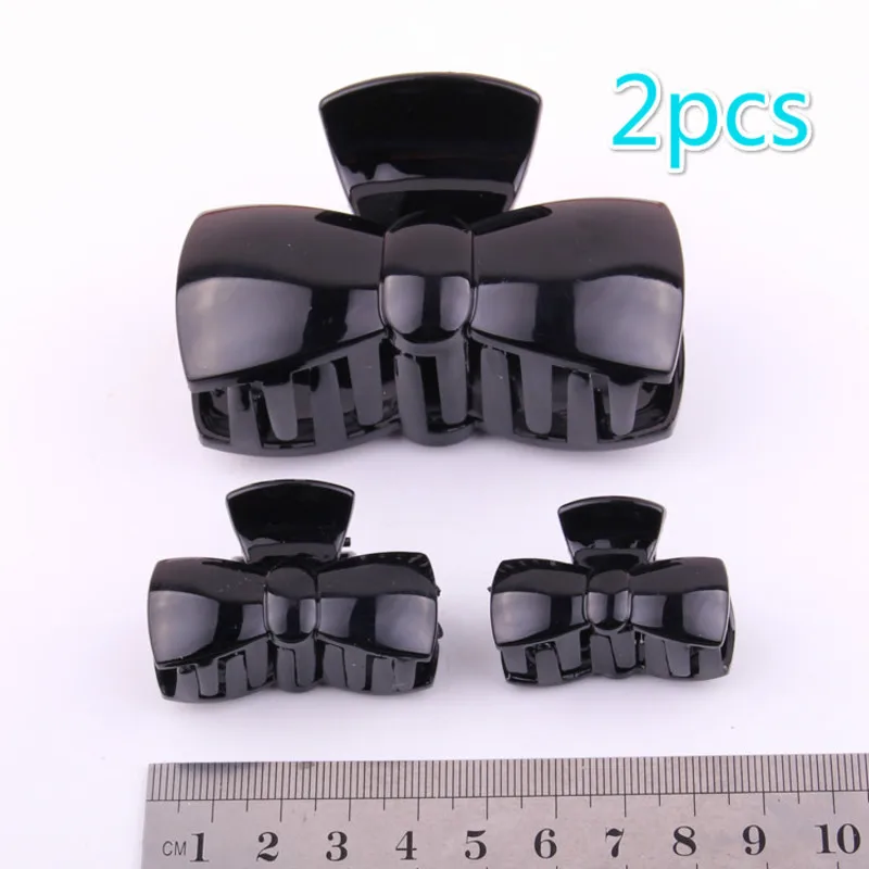Quality PC Plastic Claw Clip Shining Black SK-Shark Clip Claws For Women Bowknot Design Beauty Hair Jewelry Accessories 2 Pieces
Quality PC Plastic Claw Clip Shining Black SK-Shark Clip Claws For Women Bowknot Design Beauty Hair Jewelry Accessories 2 Pieces