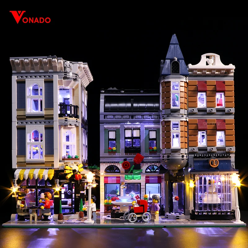 Led Light Set for 10255 Building Blocks Creator City Street Assembly Square Toys 15019 ( Only Light Set with Battery Box )
Led Light Set for 10255 Building Blocks Creator City Street Assembly Square Toys 15019 ( Only Light Set with Battery Box )