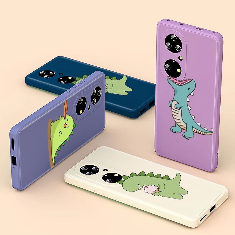 Cute Dinosaur For Huawei P Smart Z 2021 P50 P30 P20 Pro Plus P40 Lite E 2019 Liquid Silicone Soft TPU Phone Case
Cute Dinosaur For Huawei P Smart Z 2021 P50 P30 P20 Pro Plus P40 Lite E 2019 Liquid Silicone Soft TPU Phone Case
