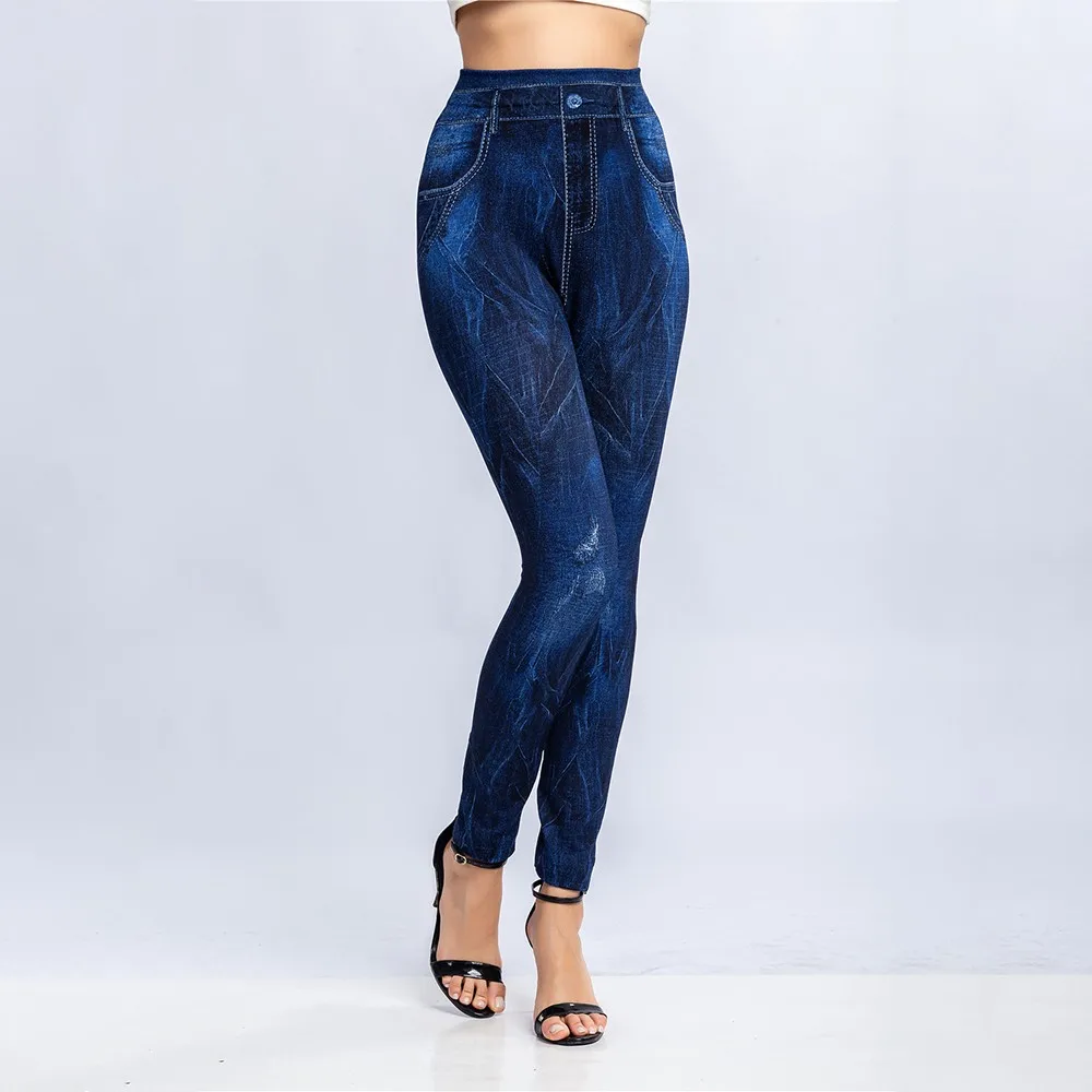 Slim False Imitation Jeans Women Tie Dye Fitness Leggins Plus Size Denim Nine Pants Tattoo Painted Bottoms Stretch Pencil Pants
Slim False Imitation Jeans Women Tie Dye Fitness Leggins Plus Size Denim Nine Pants Tattoo Painted Bottoms Stretch Pencil Pants
