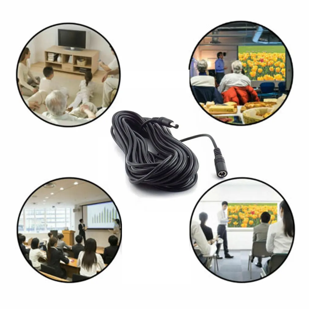 DC Power Connector Adapter 10m 12v Surveillance Camera Power Cable Power Lead Wire DC Male Extension
DC Power Connector Adapter 10m 12v Surveillance Camera Power Cable Power Lead Wire DC Male Extension