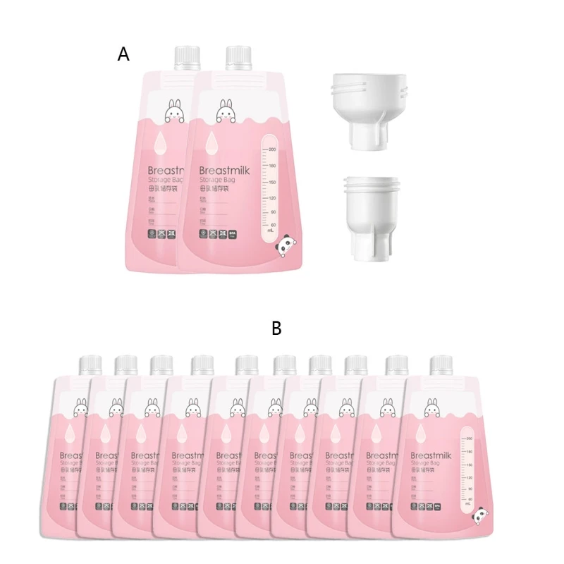 200ml Breast Milk Storage Freezer Bags Disposable Baby Liquid Food Fresh Sealed Bags Portable Infant Feeding Pouchs Packages
200ml Breast Milk Storage Freezer Bags Disposable Baby Liquid Food Fresh Sealed Bags Portable Infant Feeding Pouchs Packages