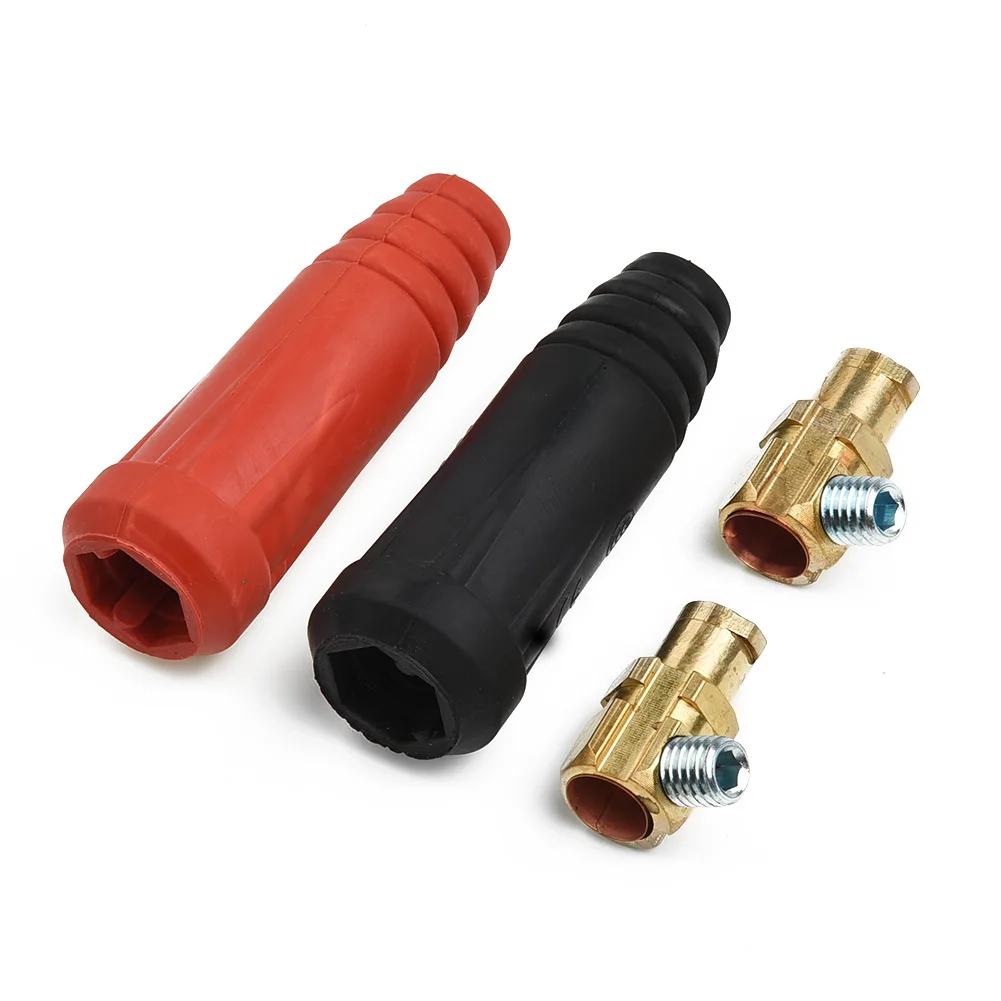 2 Pcs Connector Plug TIG Welding Cable Panel Connector DKJ10-25 200Amp Dinse For Soldering Welding Equipment Accessories
2 Pcs Connector Plug TIG Welding Cable Panel Connector DKJ10-25 200Amp Dinse For Soldering Welding Equipment Accessories