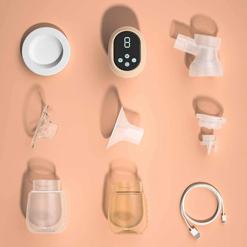 DEAREVERY RH-289 Integrated Electric Breast Pumps USB Rechargeable Automatic Milk Extractor Baby Breastfeeding Pump With Bottles
DEAREVERY RH-289 Integrated Electric Breast Pumps USB Rechargeable Automatic Milk Extractor Baby Breastfeeding Pump With Bottles