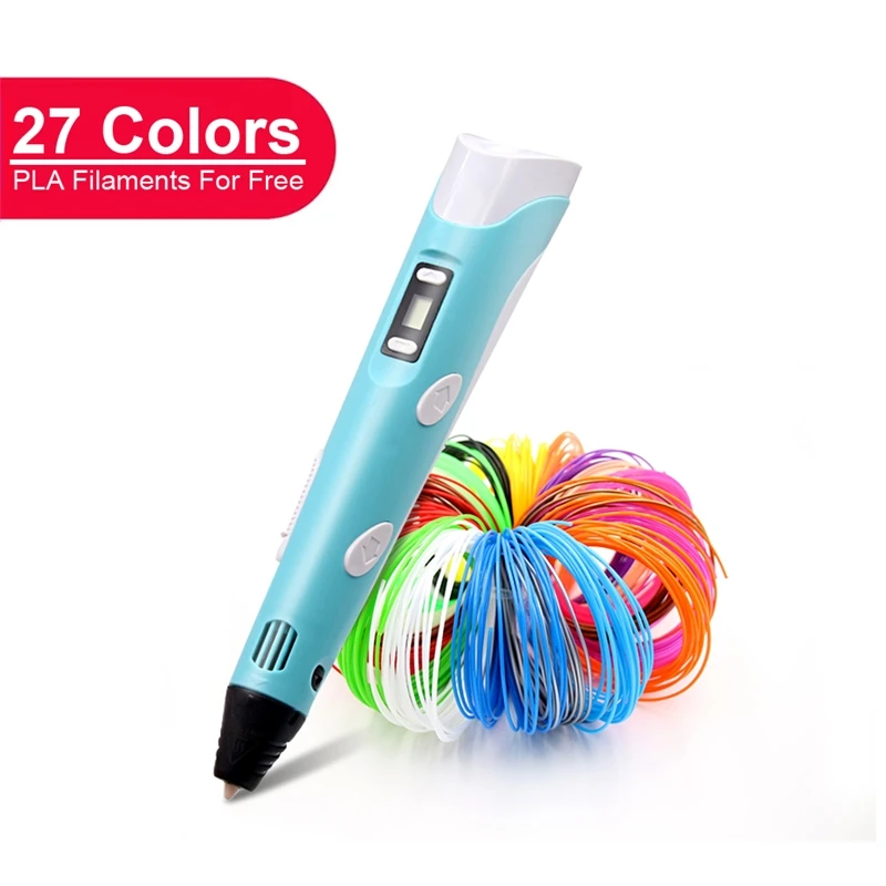 3D Pen Professional with 27 Colors PLA Filaments DIY for Kids Design Drawing Christmas Gift
3D Pen Professional with 27 Colors PLA Filaments DIY for Kids Design Drawing Christmas Gift