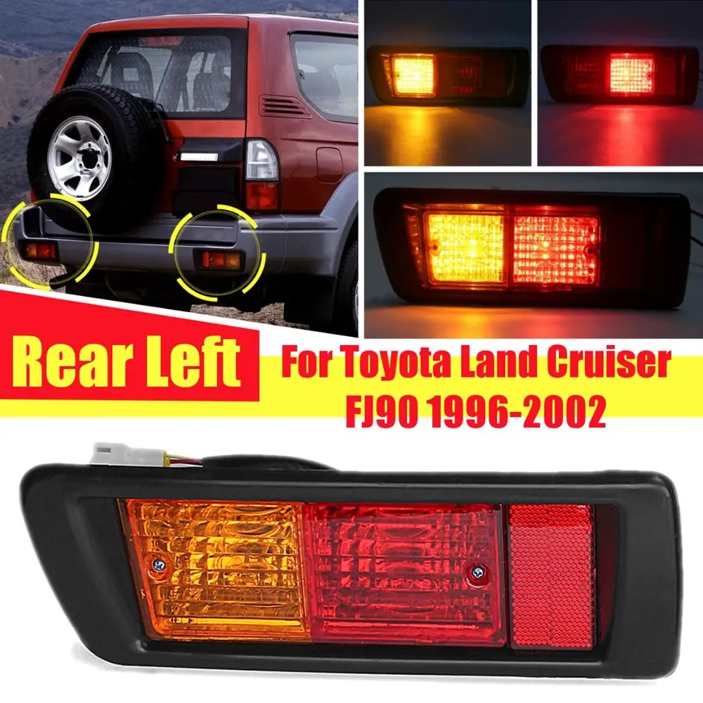 Задний левый и правый задний бампер противотуманные фары для Toyota Land Cruiser 90/95 1996-2002
Задний левый и правый задний бампер противотуманные фары для Toyota Land Cruiser 90/95 1996-2002