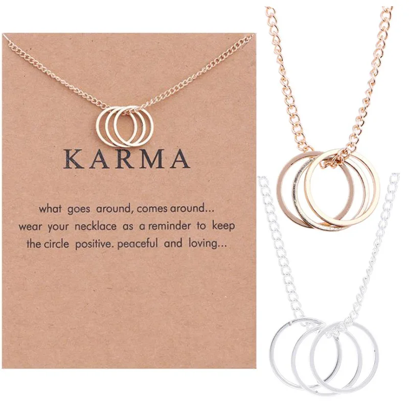 Fashion hot sale three circle necklace simple geometric necklace jewelry woman girl necklace gift
Fashion hot sale three circle necklace simple geometric necklace jewelry woman girl necklace gift