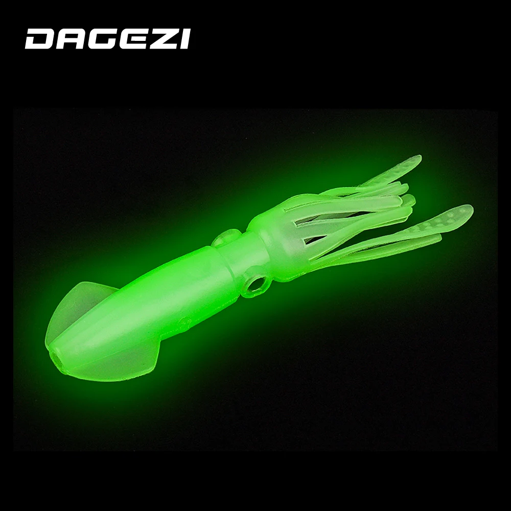 Мягкая приманка DAGEZI 8,5 см/8 г, светящиеся юбки кальмара, 5 шт./лот, приманка для ночной рыбалки, мягкая искусственная приманка
Мягкая приманка DAGEZI 8,5 см/8 г, светящиеся юбки кальмара, 5 шт./лот, приманка для ночной рыбалки, мягкая искусственная приманка