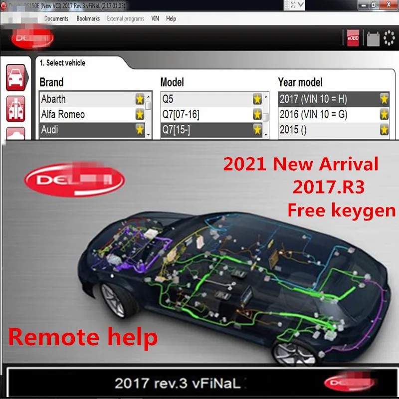 2021 Новое поступление delicht 2017 R3 с бесплатным генератором ключей WOW 5.00.8 R3 delicht OBD Bluetooth VCI vd obd2 сканер автомобильное программное обеспечение
2021 Новое поступление delicht 2017 R3 с бесплатным генератором ключей WOW 5.00.8 R3 delicht OBD Bluetooth VCI vd obd2 сканер автомобильное программное обеспечение