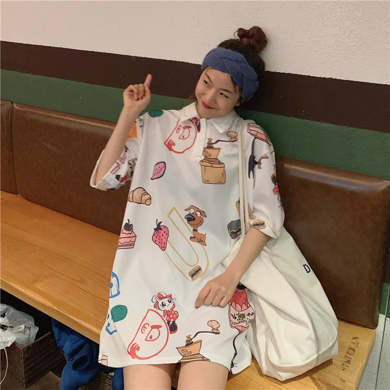 Harajuku Short Sleeve Women'S T-Shirt Dress 2021 Summer Clothes For Girls Korean Style Oversized Print Top Female футболка
Harajuku Short Sleeve Women'S T-Shirt Dress 2021 Summer Clothes For Girls Korean Style Oversized Print Top Female футболка