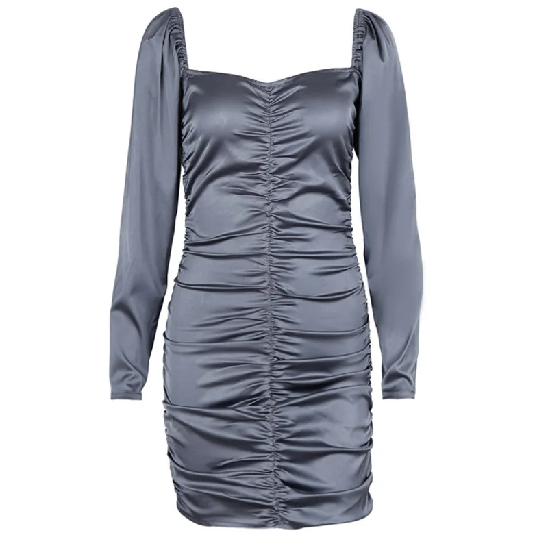Okkdey2021 spring and summer new sexy trumpet sleeve pullover knitted dress
Okkdey2021 spring and summer new sexy trumpet sleeve pullover knitted dress