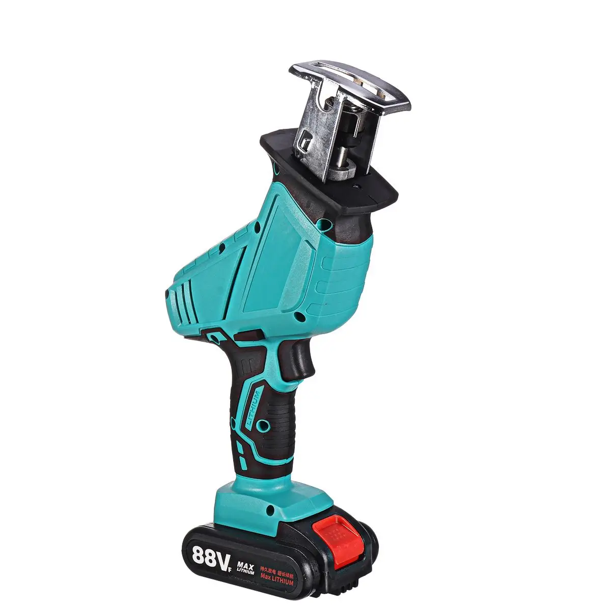 88V Cordless Electric Saw Reciprocating Saw Handsaw Saber Metal Cutting Wood Tool for Metal Wood Pipe Cutting Saw with 4 Blades
88V Cordless Electric Saw Reciprocating Saw Handsaw Saber Metal Cutting Wood Tool for Metal Wood Pipe Cutting Saw with 4 Blades