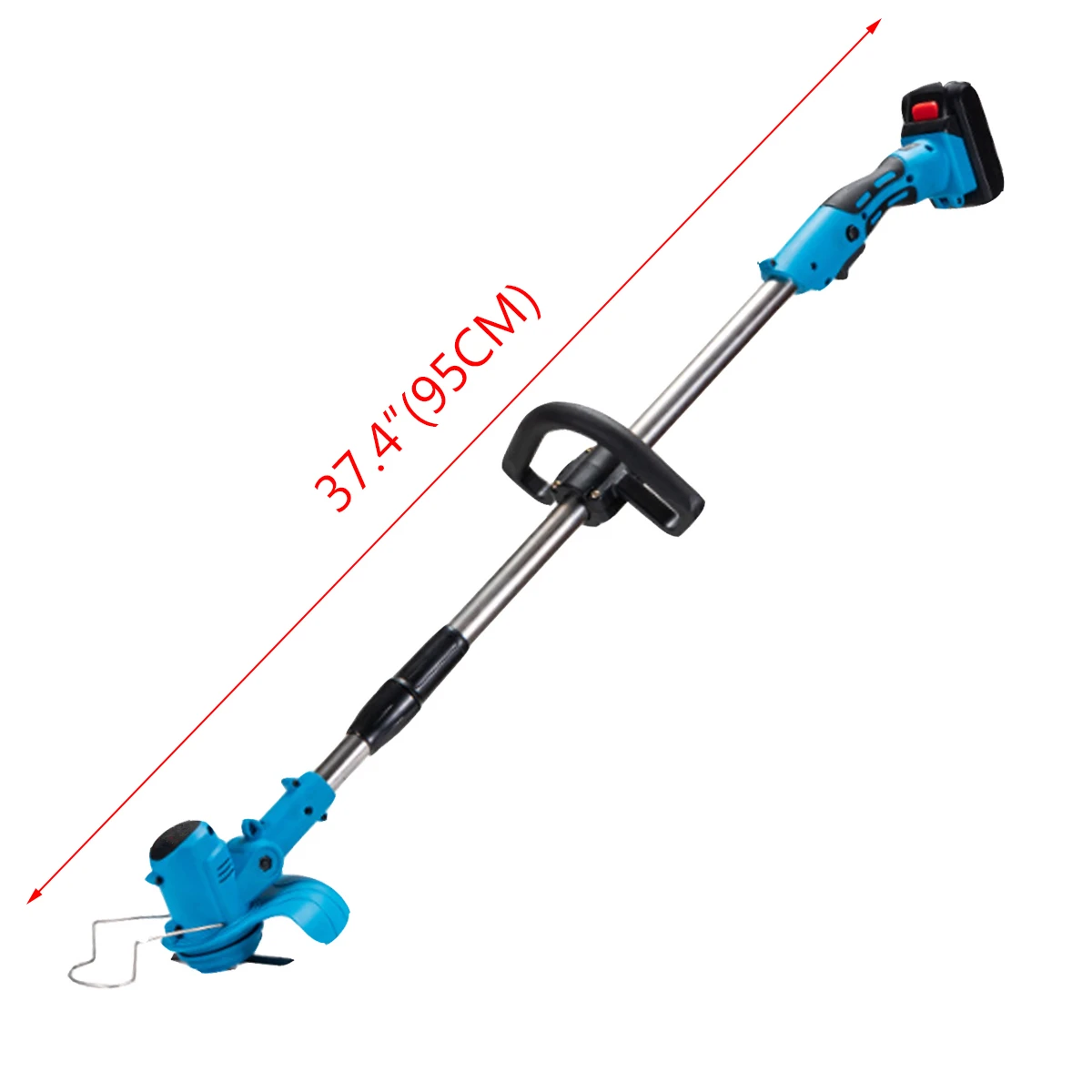 21V Electric Grass Trimmer Cordless Lawn Mower 95-120cm Telescopic Auto Release String Cutter Pruning Garden Tools 22000RPM
21V Electric Grass Trimmer Cordless Lawn Mower 95-120cm Telescopic Auto Release String Cutter Pruning Garden Tools 22000RPM