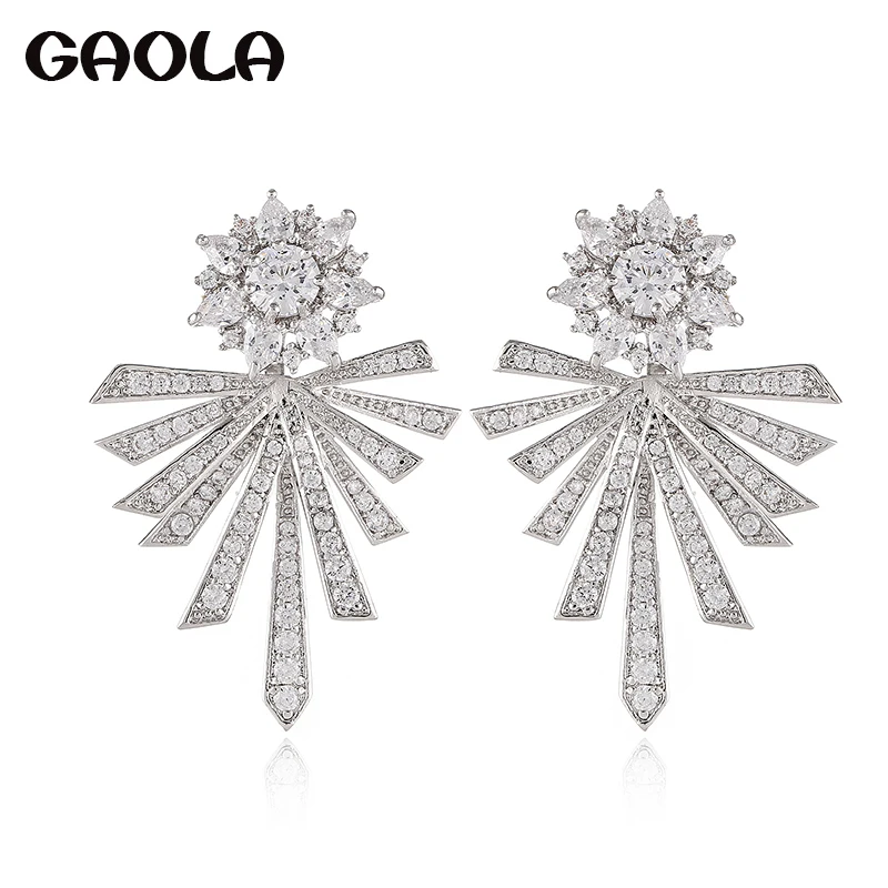 GAOLA Women Jewelry Cubic Zirconia Flower Stud Earrings Christmas Gift GLE9208
GAOLA Women Jewelry Cubic Zirconia Flower Stud Earrings Christmas Gift GLE9208