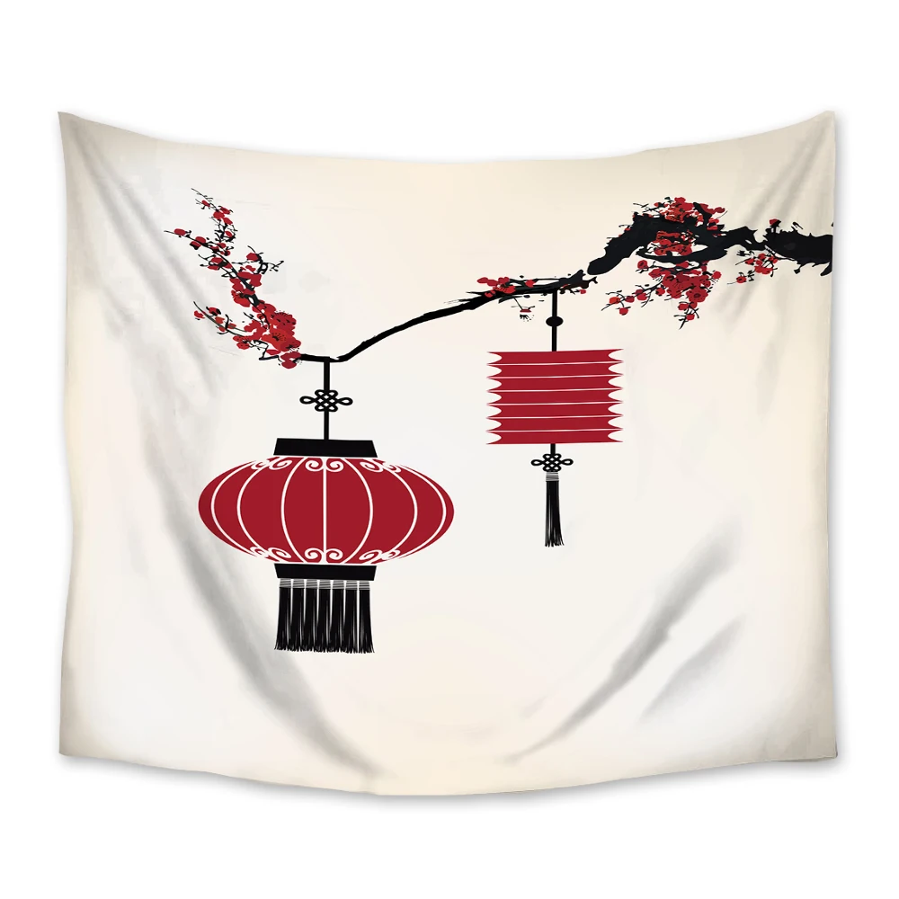 Red Lantern Plum Blossom Tapestry Wall Hanging Polyester Home Bedroom Decor Bedspread Beach Mat Blanket Yoga Mat Dorm Decor
Red Lantern Plum Blossom Tapestry Wall Hanging Polyester Home Bedroom Decor Bedspread Beach Mat Blanket Yoga Mat Dorm Decor