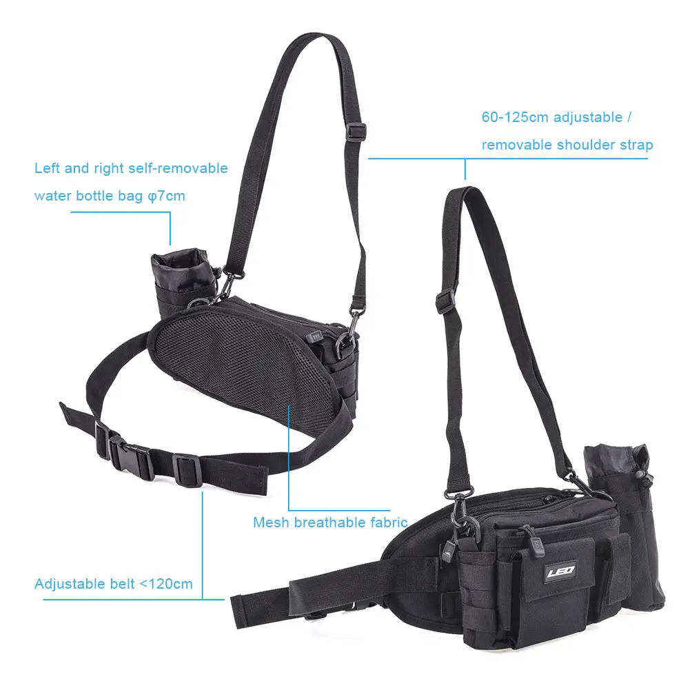 Fishing Bag Multifunctional Outdoor Waist Bag Portable Lure Waist Pack Messenger Bag Pole Package Fishing Tackle Bag
Fishing Bag Multifunctional Outdoor Waist Bag Portable Lure Waist Pack Messenger Bag Pole Package Fishing Tackle Bag