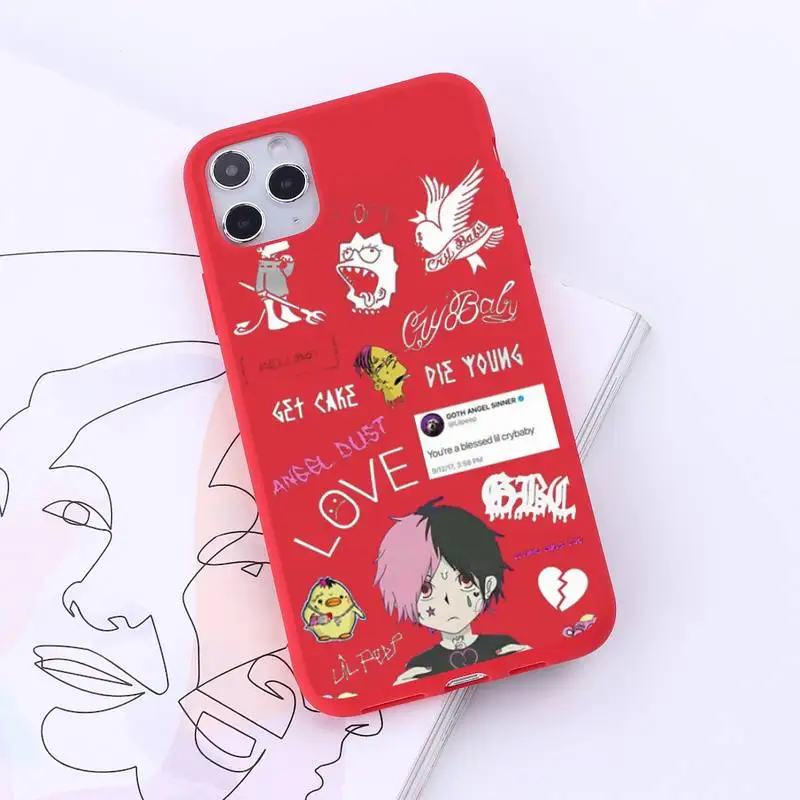 lil peep Phone Case Red Candy Color for iPhone 6 7 8 11 12 s mini pro X XS XR MAX Plus
lil peep Phone Case Red Candy Color for iPhone 6 7 8 11 12 s mini pro X XS XR MAX Plus