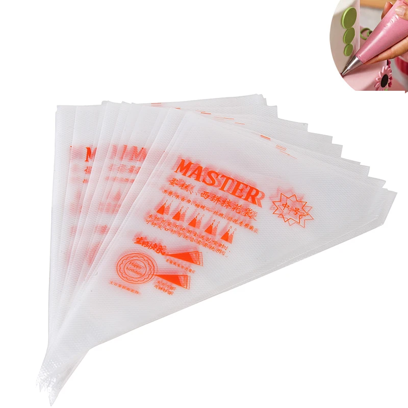 100 pcs S/M/L Pastry Bag Disposable Cream Christma Cake Icing Piping Decorating Bags Baking Tools
100 pcs S/M/L Pastry Bag Disposable Cream Christma Cake Icing Piping Decorating Bags Baking Tools