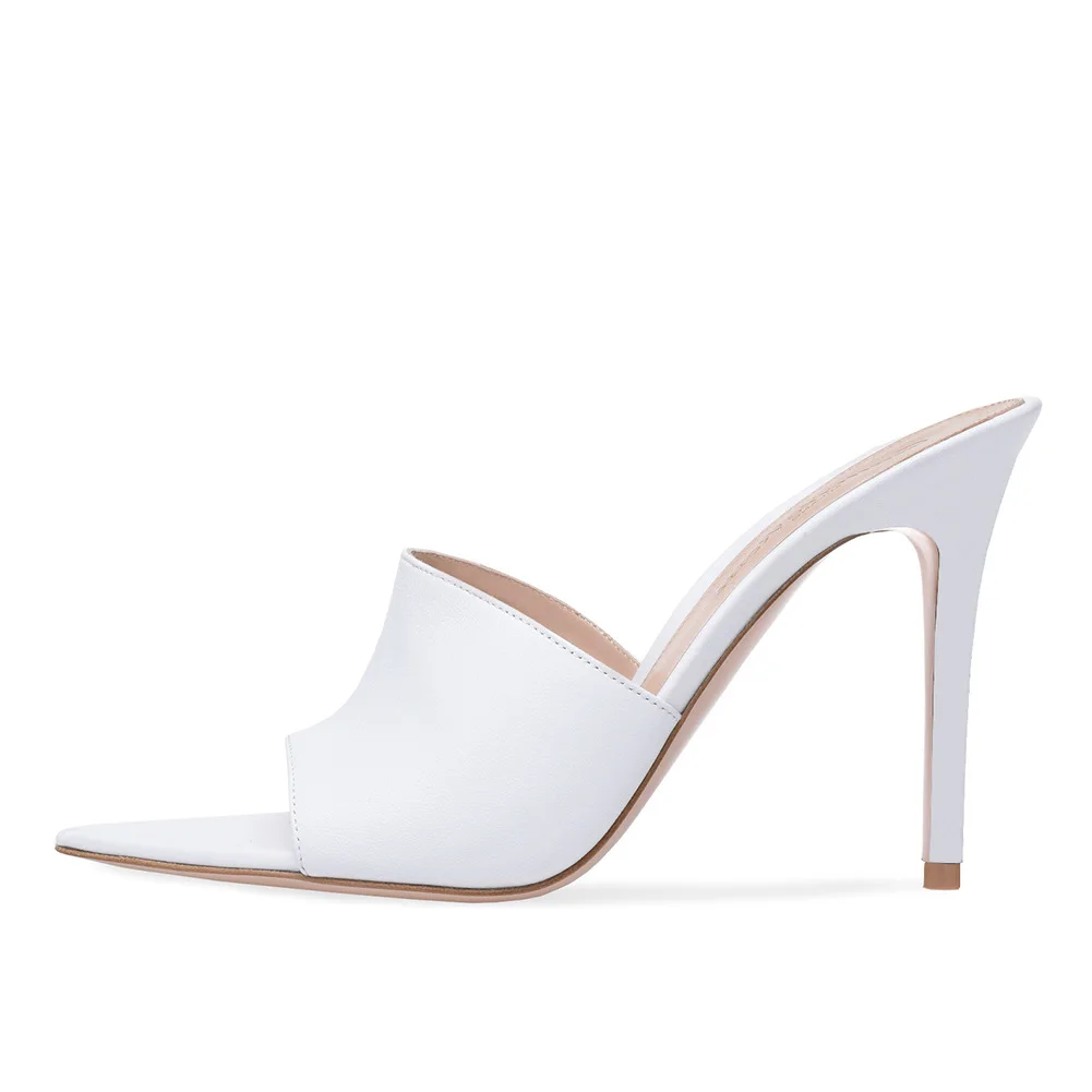 Women's white black super high heel sandals slippers mill shoes fashion women's shoes
Women's white black super high heel sandals slippers mill shoes fashion women's shoes