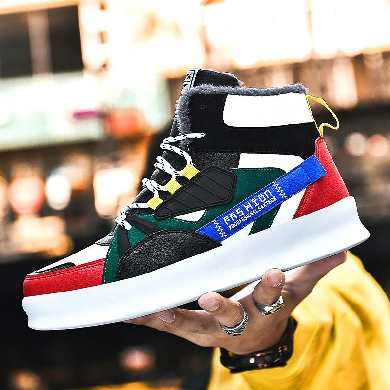 Autumn Fashion Red Men Shoes Sneakers Patform Casual Sneakers Men Leather Patform Men Luxury High Top Sneakers Zaoatos De Hombre
Autumn Fashion Red Men Shoes Sneakers Patform Casual Sneakers Men Leather Patform Men Luxury High Top Sneakers Zaoatos De Hombre