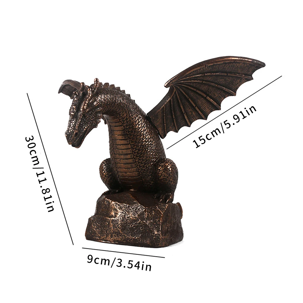 Creative Garden Water Fountain Spray Dragon Water-Breathing Pattern Resin Fountain Statue High Quality For Garden Outdoor
Creative Garden Water Fountain Spray Dragon Water-Breathing Pattern Resin Fountain Statue High Quality For Garden Outdoor