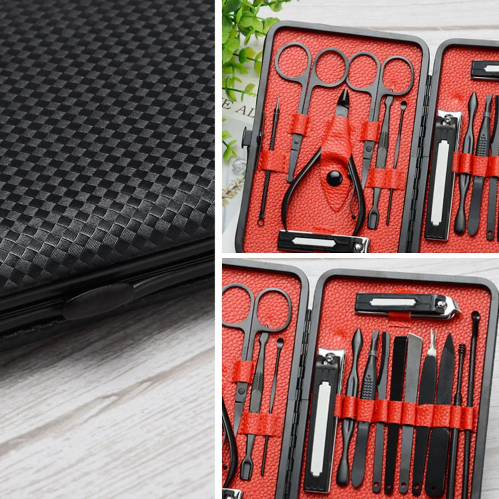 18pcs/set Nail Clipper Kits Beauty Manicure Pedicure Tools Set for Home Salon HJL2019 
18pcs/set Nail Clipper Kits Beauty Manicure Pedicure Tools Set for Home Salon HJL2019