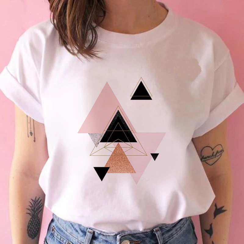 2020 Summer Women T-shirt Geometry theme Printed Tshirts Casual Tops Tee Vintage Vogue Girl Ullzang Mujer_T-Shirt
2020 Summer Women T-shirt Geometry theme Printed Tshirts Casual Tops Tee Vintage Vogue Girl Ullzang Mujer_T-Shirt