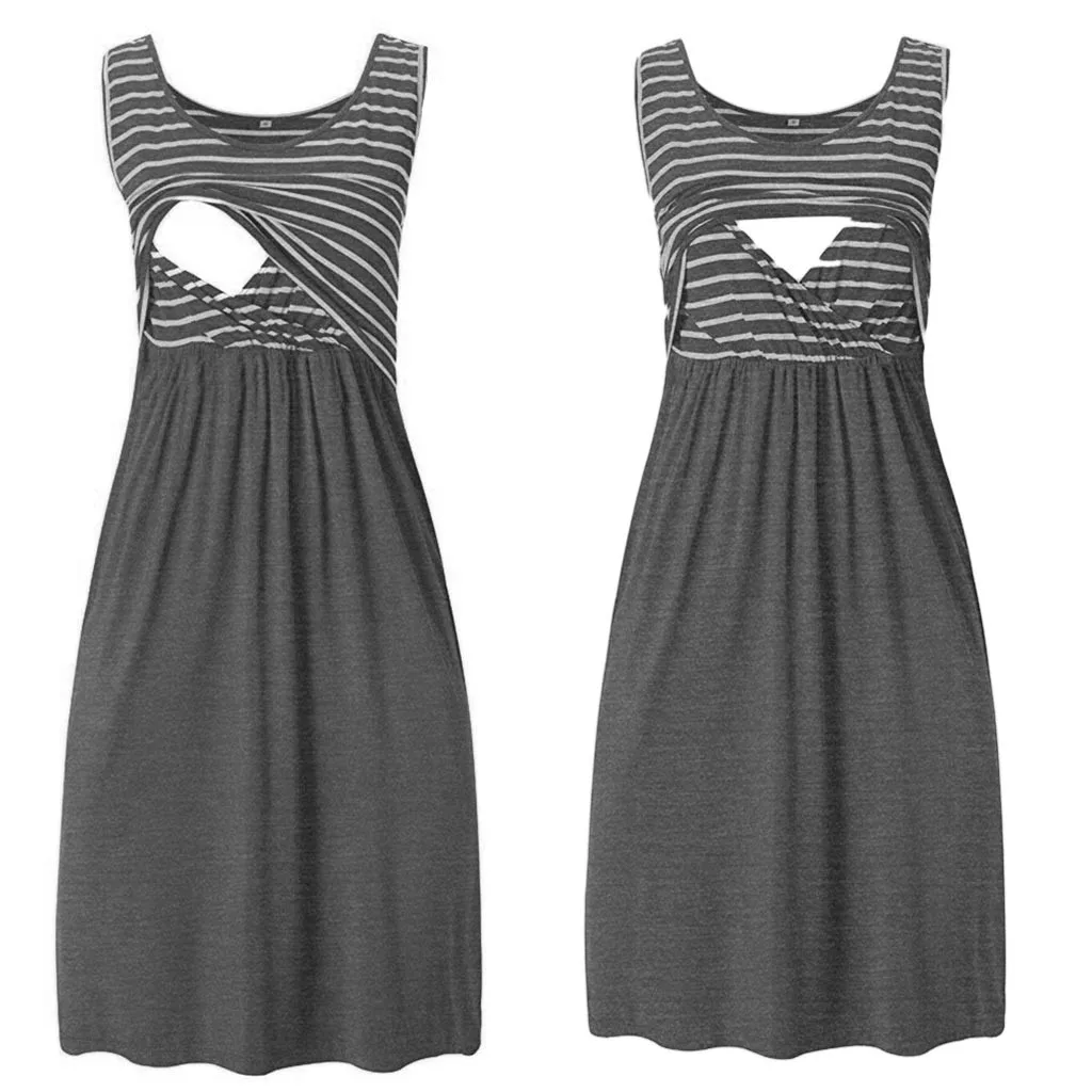 Maternity Dresses Women Pregnant Maternity Stripe Tunic Breastfeeding Summer New Casual Maternity Dress De Maternidad Vestido
Maternity Dresses Women Pregnant Maternity Stripe Tunic Breastfeeding Summer New Casual Maternity Dress De Maternidad Vestido