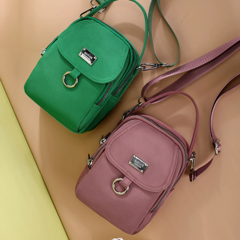 Elegant mall Women's Shoulder bag Nylon Ladies Messenger Bag MINI Female CrossBody Bag Daily Tote Girl Purse Mobile Phone bag
Elegant mall Women's Shoulder bag Nylon Ladies Messenger Bag MINI Female CrossBody Bag Daily Tote Girl Purse Mobile Phone bag