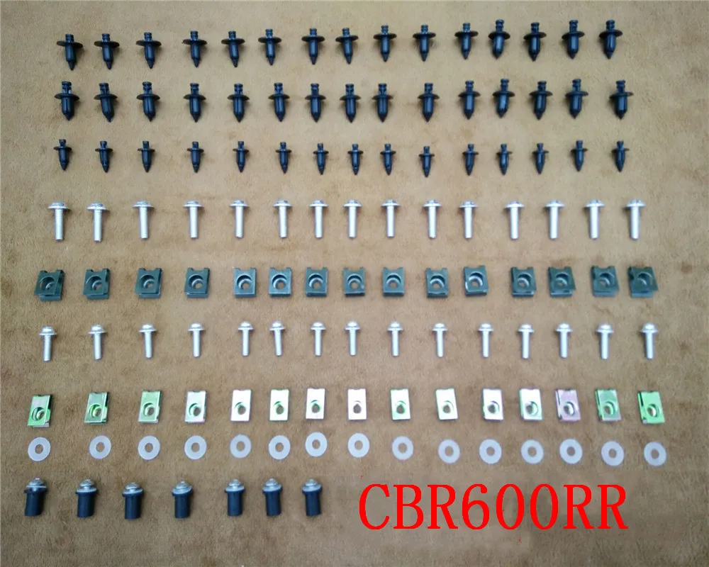Fairing Bodywork Kit Bolts Screws For Fit HONDA CBR600RR 2007-2017
Fairing Bodywork Kit Bolts Screws For Fit HONDA CBR600RR 2007-2017