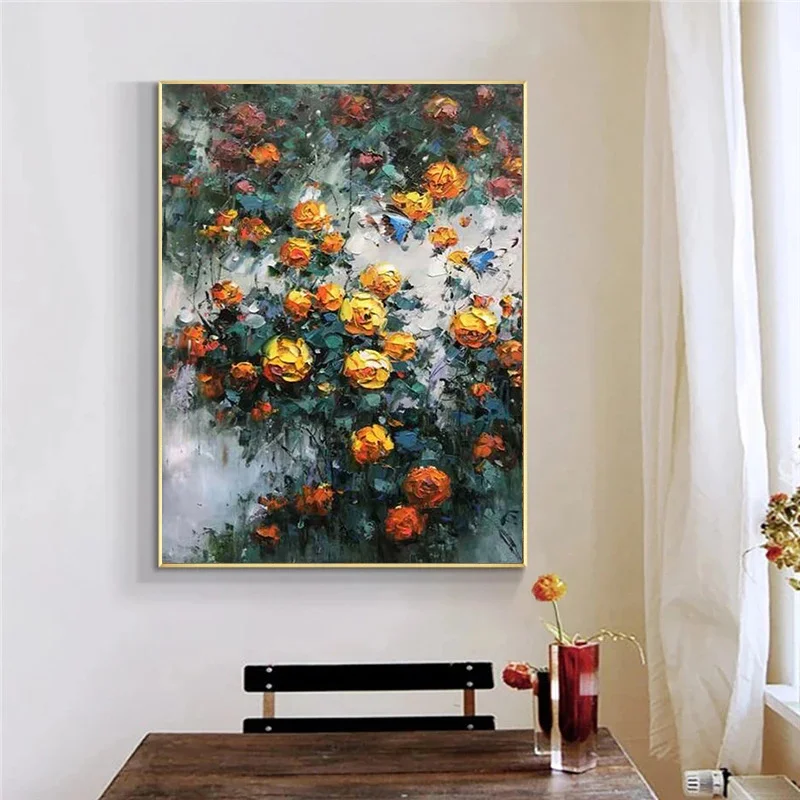 Nordic Classic Roses Painting on Canvas Oil Art Cuadros Valentine's Day Decor Posters and Prints Wall Picture for Living Room
Nordic Classic Roses Painting on Canvas Oil Art Cuadros Valentine's Day Decor Posters and Prints Wall Picture for Living Room