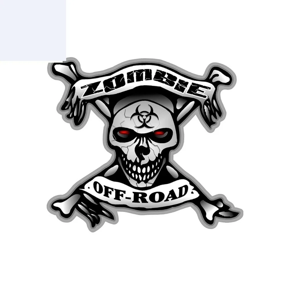 Personality Car Sticker ZOMBIE Off- Road Skull Bone Bio Hazard Motorcycle Accessories Decals Cover Scratch,16cm*14cm
Personality Car Sticker ZOMBIE Off- Road Skull Bone Bio Hazard Motorcycle Accessories Decals Cover Scratch,16cm*14cm