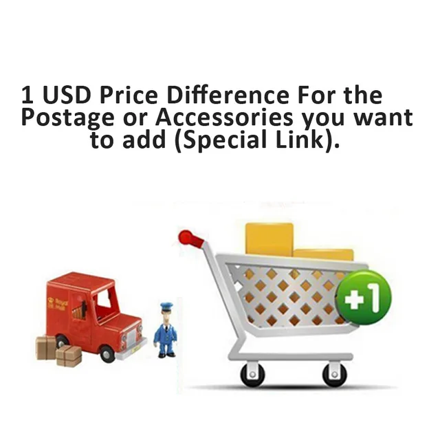 

Special link for $0.1 USD additional pay for your required shipping method or add some accessories.