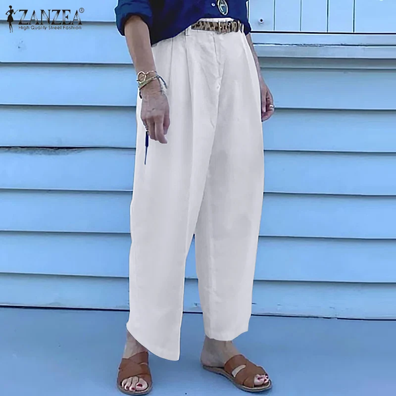 2022 Fashion OL Women Suits Pants ZANZEA Spring Autumn Loose Pant Palazzo Pantalons Oversized Casual Solid Streetwears Bottoms
2022 Fashion OL Women Suits Pants ZANZEA Spring Autumn Loose Pant Palazzo Pantalons Oversized Casual Solid Streetwears Bottoms